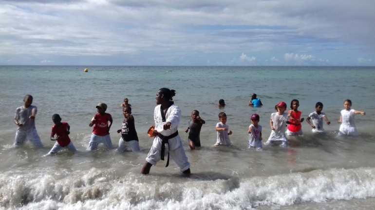 Stage sur la plage 2019